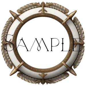 Nautical Explorer Token Frame