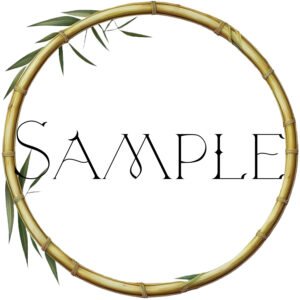 Bamboo Token Frame